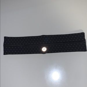 Lululemon polka dot headband